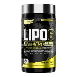 Nutrex Lipo 6 Black Intense Ultra Concentrate Black (60 Caps) 60 Servings | Xtra Protein