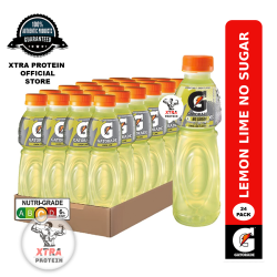 Gatorade Lemon Lime Zero Sugar (515ml) 24 Pack | Xtra Protein