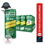 Nocco BCAA Citrus Elderflower (330ml) 24 Pack | Xtra Protein