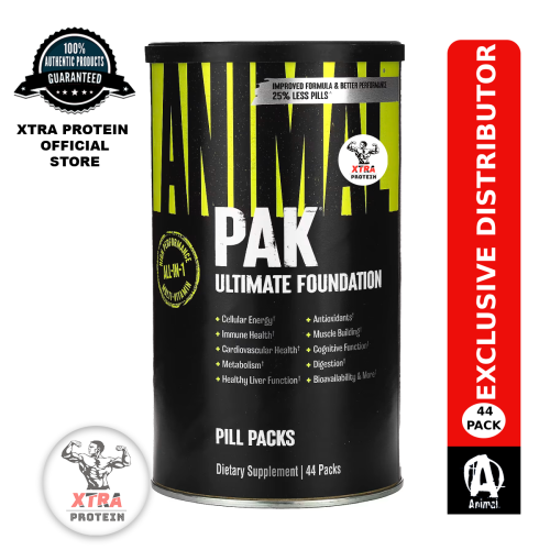 Animal Pak (44 Packs) Capsules | Xtra Protein Exclusive Distributor