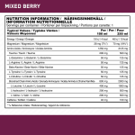 Optimum Nutrition Amino Energy + Electrolyte Mixed Berry (250ml) 24 Pack