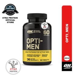 Optimum Nutrition Opti-Men (180 Tablets) Multivitamin | Xtra Protein