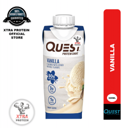 Quest Nutrition Protein Shake Vanilla (325ml) 12 Pack | Xtra Protein
