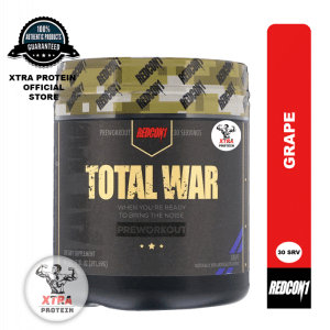 Redcon1 Total War Pre-Workout Grape (441g) 30 Servings | Xtra Protein