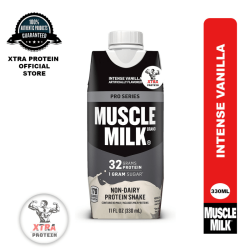 Muscle Milk PRO Series Protein Shake (330ml) Intense Vanilla 12 Pack | Xtra Protein