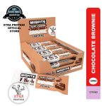 Misfits Vegan Gluten Free Protein Bar Dark Chocolate Brownie (45g) 12 Pack | Xtra Protein