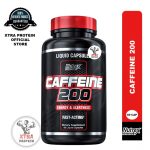 Nutrex Caffeine Pills 200mg (60 Capsules) 60 Servings | Xtra Protein
