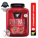BSN Syntha-6 Ultra Premium Protein Matrix Strawberry MilkShake (5lb) 48 Servings | Xtra Protein