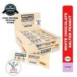 Misfits Vegan Protein Bar White Chocolate Salted Peanut (45g) 12 Pack | Xtra Protein