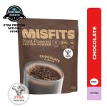 Misfits Vegan Protein Powder Chocolate (500g) 15 Servings | Xtra Protein