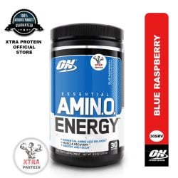 Optimum Nutrition Essential Amino Energy Blue Raspberry (270g) 30 Servings | Xtra Protein