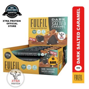 Fulfil Protein Bar Dark Chocolate Salted Caramel (55g) 15 Pack | Xtra Protein