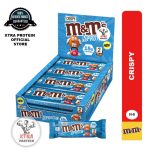 M&M's Hi-Protein Bars Crispy (51g) 12 Pack | Xtra Protein