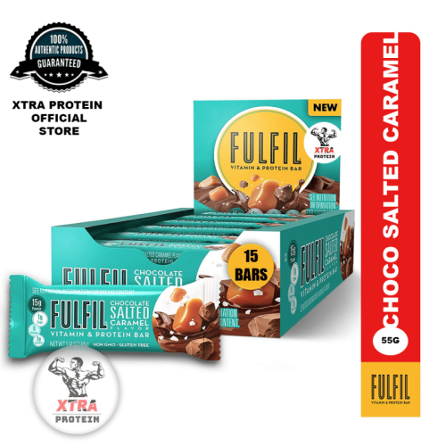 Fulfil Protein Bar Chocolate Salted Caramel (55g) 15 Pack | Xtra Protein