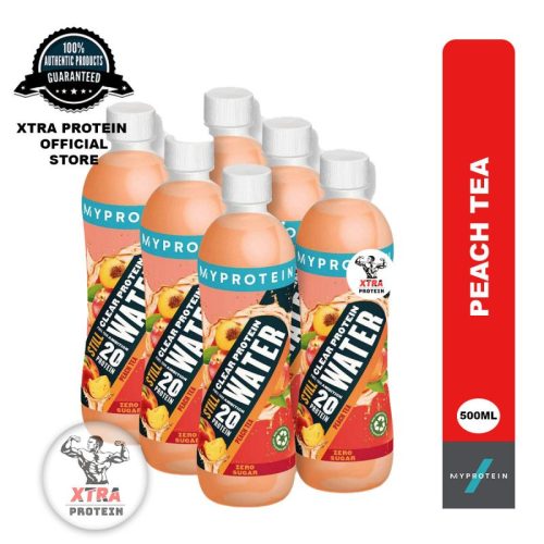 Product Description: MyProtein Clear Protein Water Peach Tea (500ml) 6 Pack | Xtra Protein