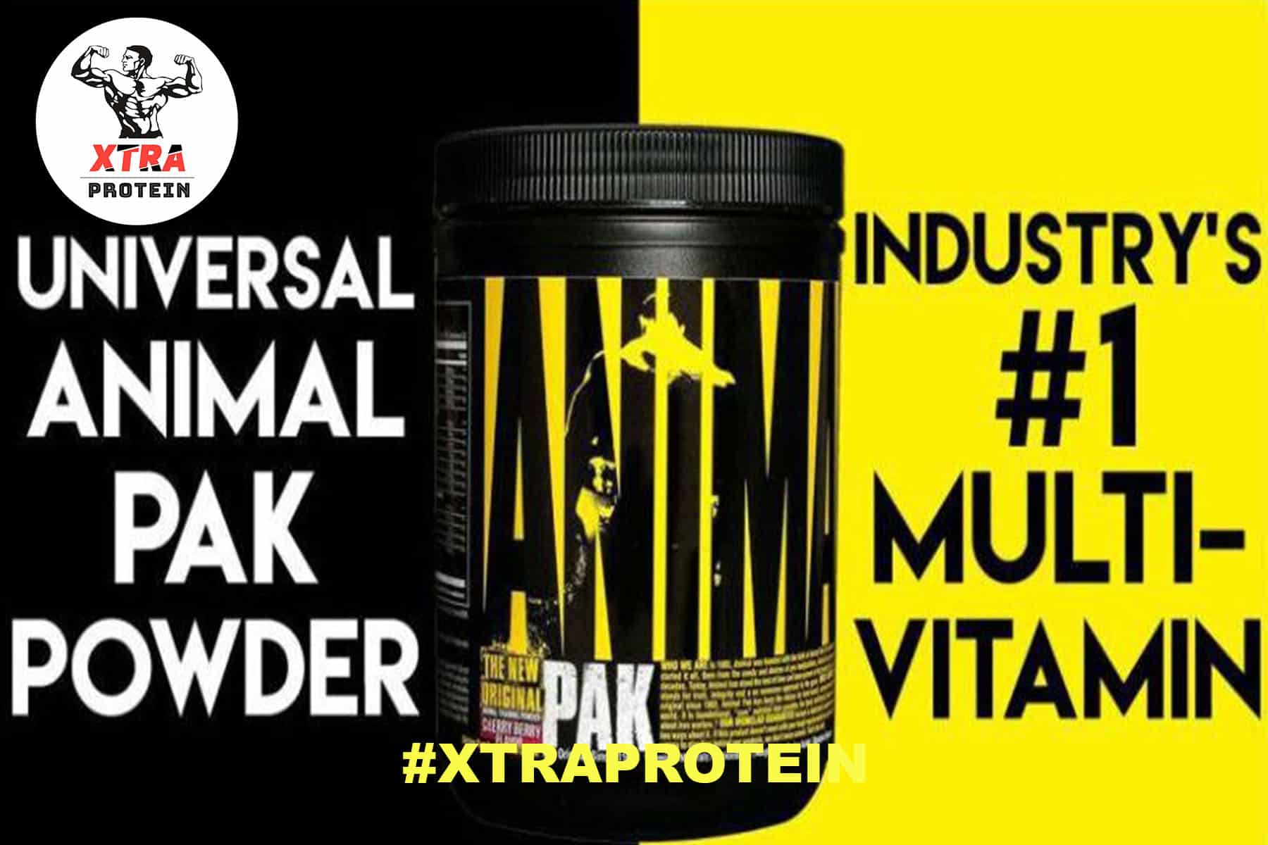 Animal Pak Multivitamins | Xtra Protein
