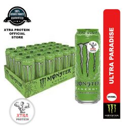 Monster Energy Drink (355ml) Ultra Paradise 24 Pack | Xtra Protein