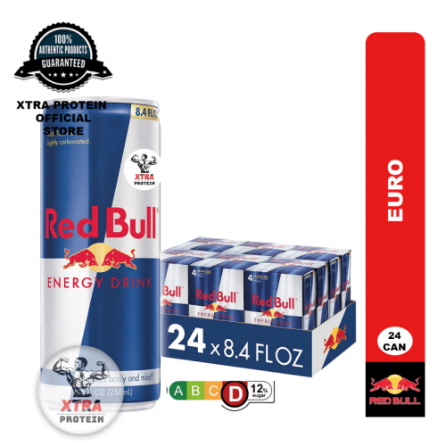 Red Bull Energy Drink Euro (250ml) 24 Pack | Xtra Protein