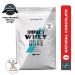 MyProtein Impact Whey Protein Isolate Natural Chocolate (2.5kg) 100 Servings