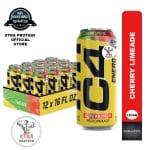 Cellucor C4 Sugar-Free Energy Cherry Limeade (473ml) 12 Pack | Xtra Protein