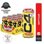 Cellucor C4 Sugar-Free Energy Skittles (473ml) 12 Pack | Xtra Protein
