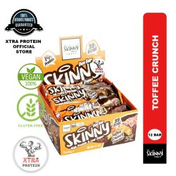Skinny Food Duo Protein Bar Toffee Crunch (60g) 12 Pack | Xtra Protein