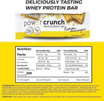 Bionutritional Research Group Power Crunch Protein Energy Bar, Lemon Meringue, 12 Count (16.8oz) (480G)
