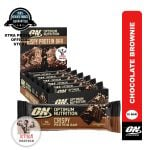 Optimum Nutrition Protein Crisp Bar Chocolate Brownie (65g) 10 Pack | Xtra Protein
