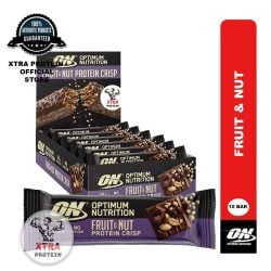 Optimum Nutrition Protein Crisp Bar Fruit and Nut (65g) 10 Pack | Xtra Protein