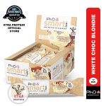 PhD Nutrition Halal Smart Bar White Chocolate Blondie (64g) 12 Pack | Xtra Protein