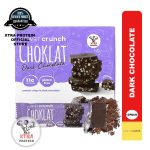 Power Crunch Protein Crisp Bar Choklat Dark Chocolate (43g) 12 Bars | Xtra Protein