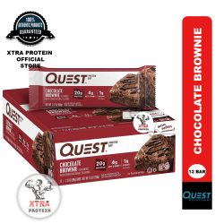 Quest Protein Bar Chocolate Brownie (60g) 12 Pack | Xtra Protein