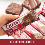 Quest Protein Bar Chocolate Brownie (60g) 12 Pack | Gluten Free