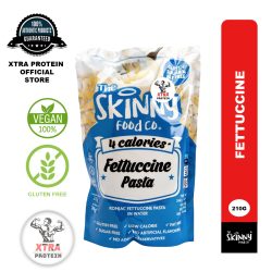 Skinny Food 4 Calorie Fettuccine Pasta (210g) 4 Calorie | Xtra Protein