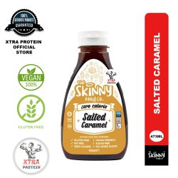 Skinny Food Sugar Free Salted Caramel Syrup (425ml) Zero Calorie | Xtra Protein