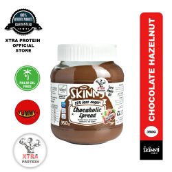 Skinny Food Chocolate Hazelnut Spread (350g) Lower Sugar | Xtra Protein