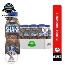 Applied Nutrition High Protein Shake Fudge Brownie (330ml) 8 Pack | Xtra Protein