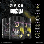 Ryse Noel Deyzel x Godzilla Pre-Workout Blackberry Lemonade (732g)