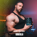 Ryse Noel Deyzel x Godzilla Pre-Workout Strawberry Kiwi (738g) 40 Servings