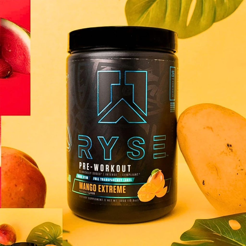 Ryse Project Blackout PreWorkout Mango Extreme (305g)