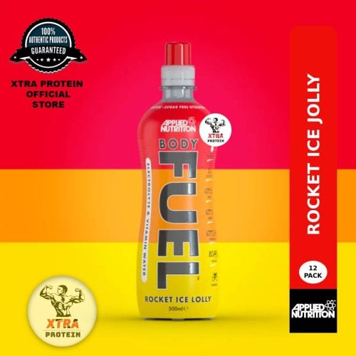 Applied Nutrition Halal Body Fuel Rocket Ice Jolly (500ml) 12 Pack | Xtra Protein