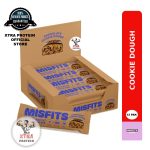 Misfits Vegan Gluten Free Protein Bar Chocolate Cookie Dough (45g) 12 Pack | Xtra Protein