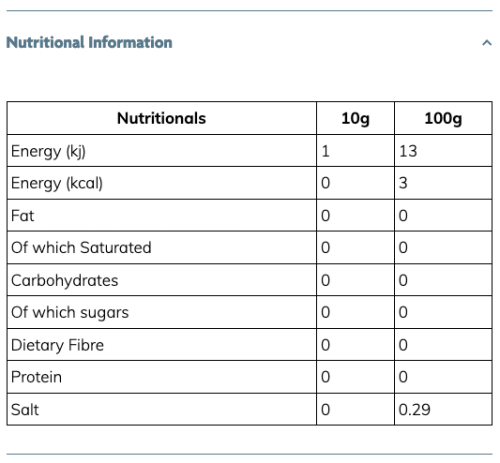 Skinny Food Vegan Hazelnut Praline (425ml) Zero Sugar Nutrition Facts | Xtra Protein