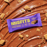 Misfits Vegan Protein Wafer Chocolate Caramel (37g) 12 Pack-4 | Xtra Protein