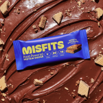 Misfits Vegan Protein Wafer Smooth Chocolate (37g) 12 Pack-4 | Xtra Protein
