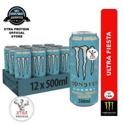 Monster Energy Drink Ultra Fiesta (500ml) 12 Pack | Xtra Protein