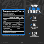 Ryse Pump Cap Max (120 Caps) 30 Servings Nutrition Xtra Protein