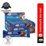 Optimum Nutrition Protein Crunch Bar Chocolate Sea Salt (55g) 12 Pack | Xtra Protein