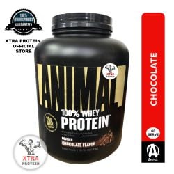 Elevate Your Protein Game with Animal 100% Whey Chocolate (4lb) 60 Servings | Xtra Protein