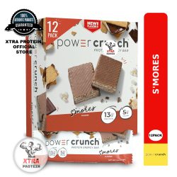 Power Crunch Protein Wafer S'Mores (40g) 12 Pack | Xtra Protein